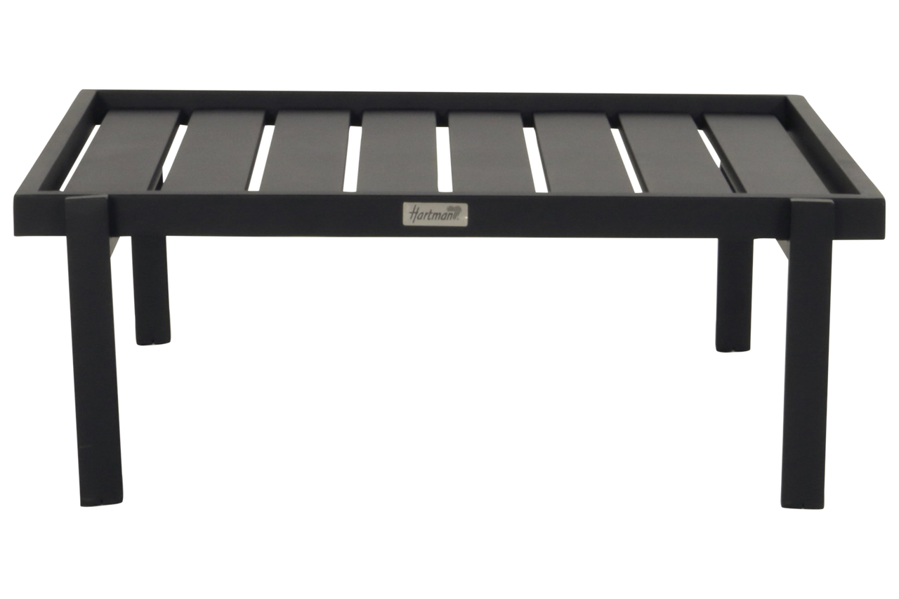 Hartman Loungetafel Harry - Zwart Aluminium - 84x80x29cm