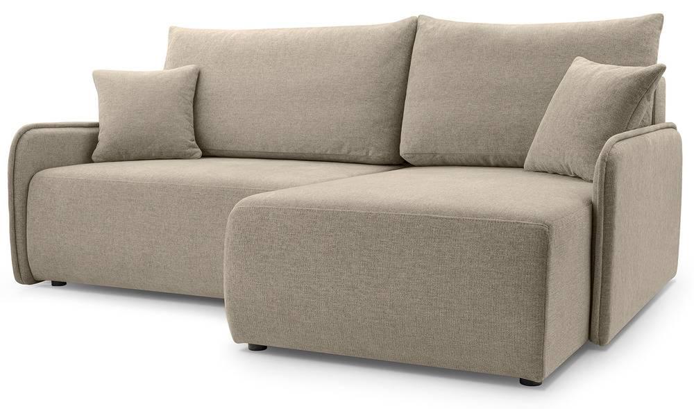 Hoekslaapbank Dessi rechts chenille