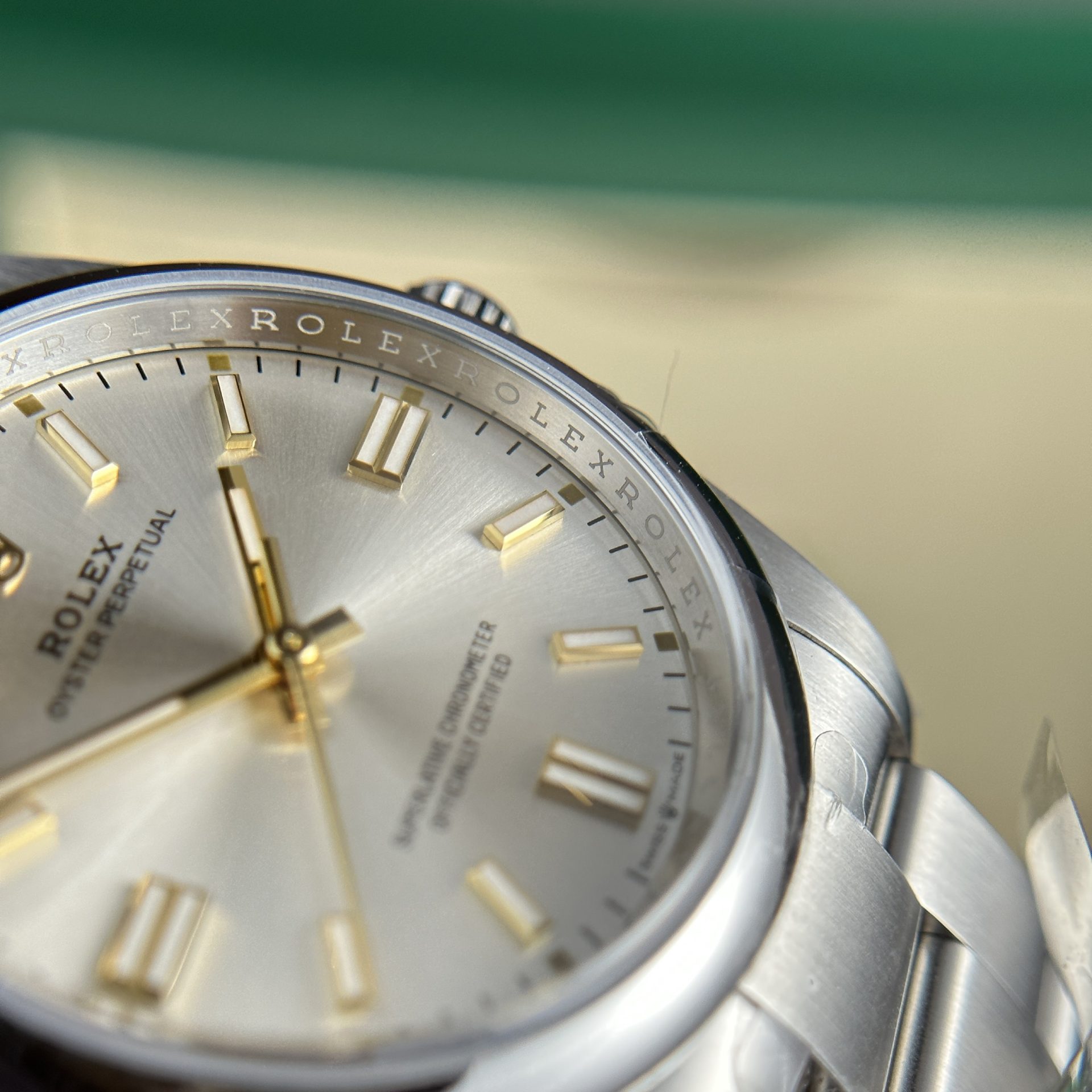 Rolex Oyster Perpetual 126000 904L Steel Silver Dial 36mm Oyster Super Clone