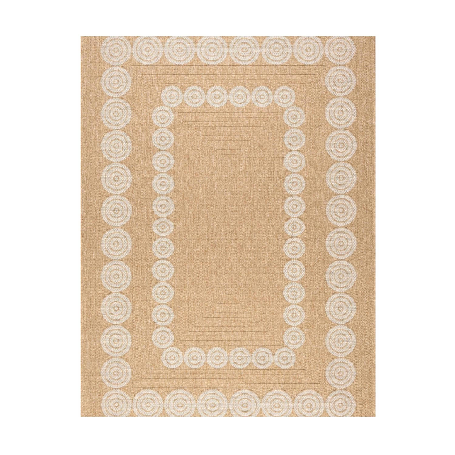 LIAK - Tapis intérieur et extérieur naturel 120x170cm