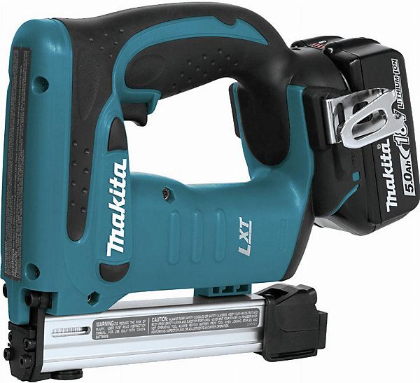 Agrafeuse sans fil 18 V Li-Ion 5 Ah MAKITA DST221RTJ - 2 batteries, chargeur rapide, coffret MAK-PAC