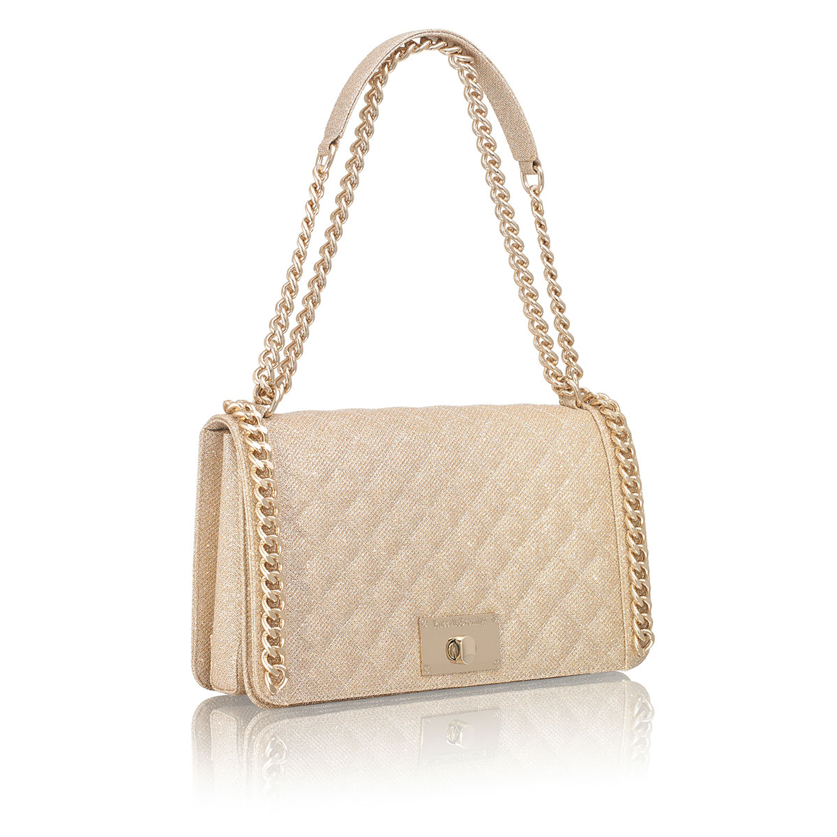 Russell & Bromley CHAINY Chain Trim Shoulder Bag