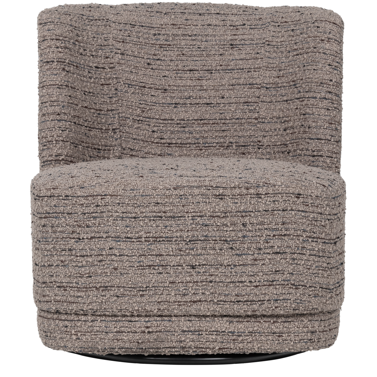 WOOOD draaifauteuil Atty - Grove Melange - Beige - 75x74x65