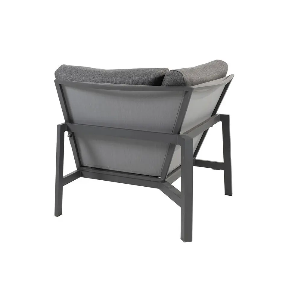 Taste by 4 Seasons Ravenna hoekelement - donker grijs