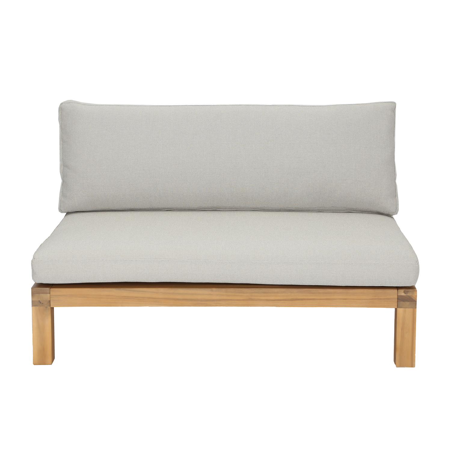 vtwonen tuin loungestoel Relax - Acaciahout - Naturel/Zand - 90x120x70