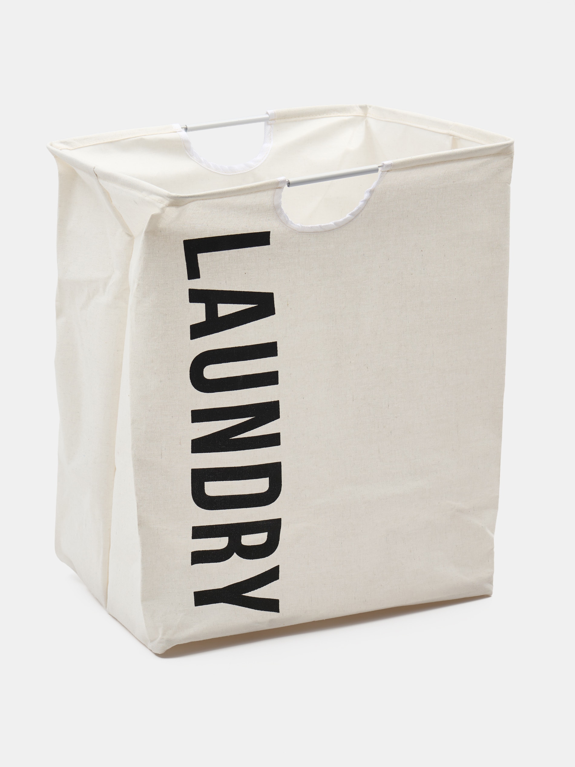 Kosz na pranie z napisem LAUNDRY