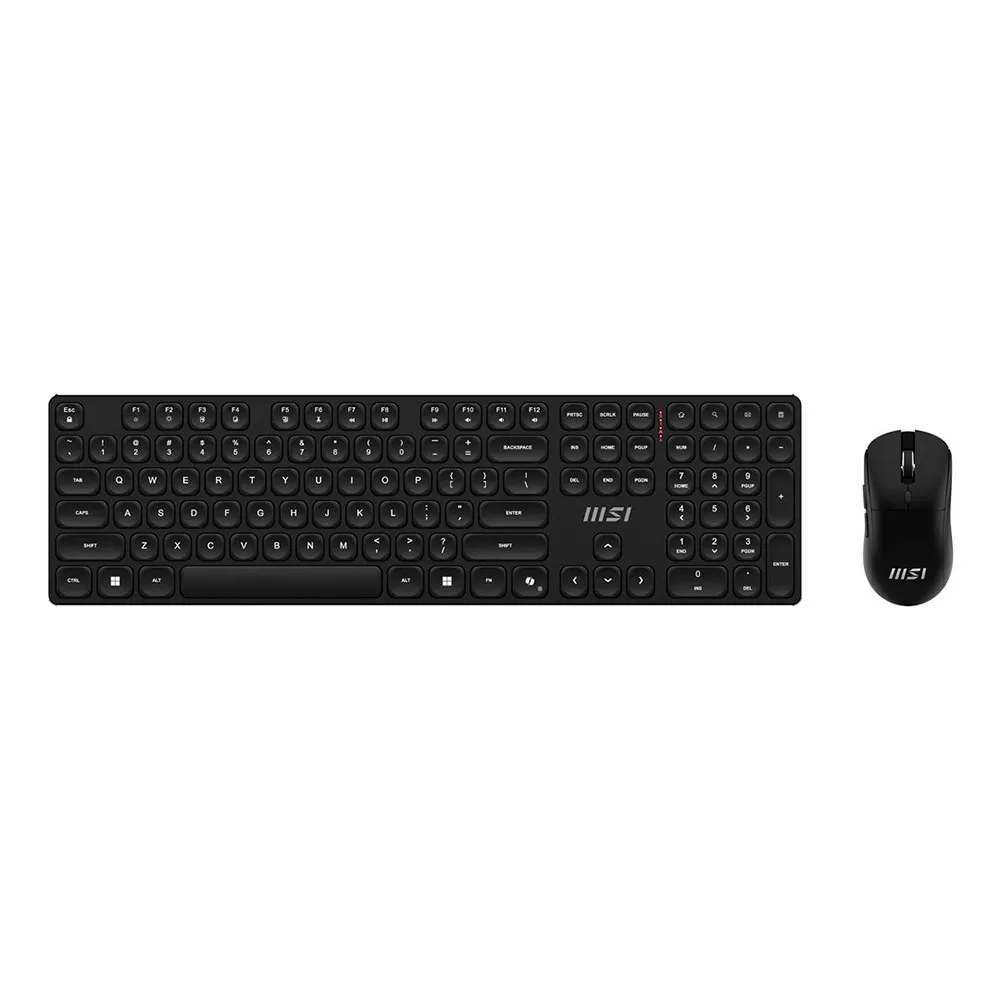MSI FORGE K210 US Layout Wireless Keyboard And Mouse