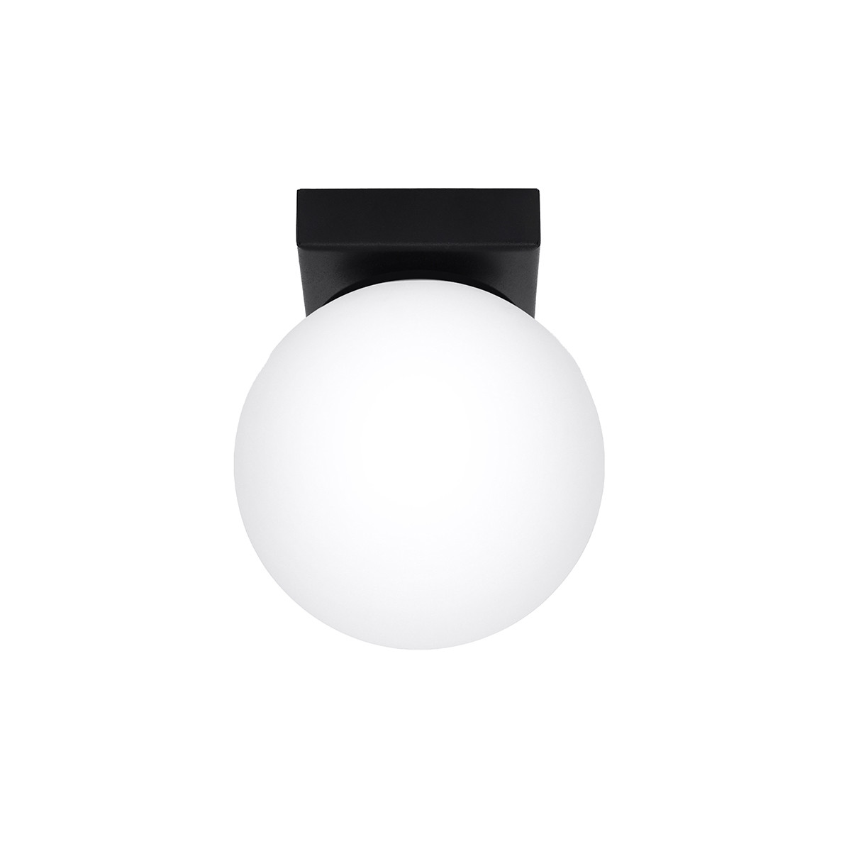 Plafon SOLEDA czarno-biały 1xG9x12W wym:14,5x12x12cm IP20 Pure Lume