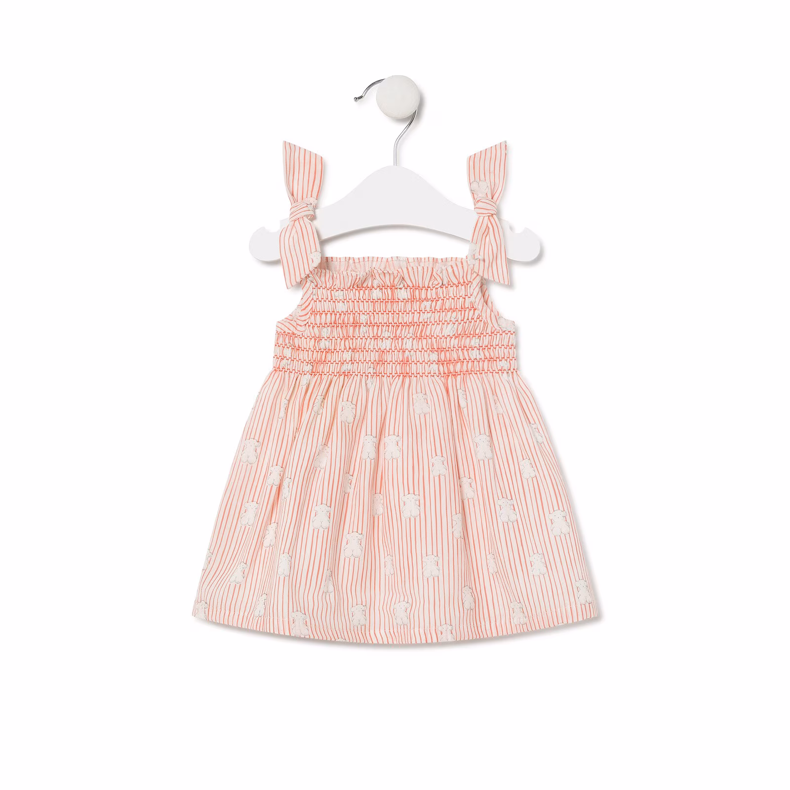 Vestido tirantes Coral rosa
