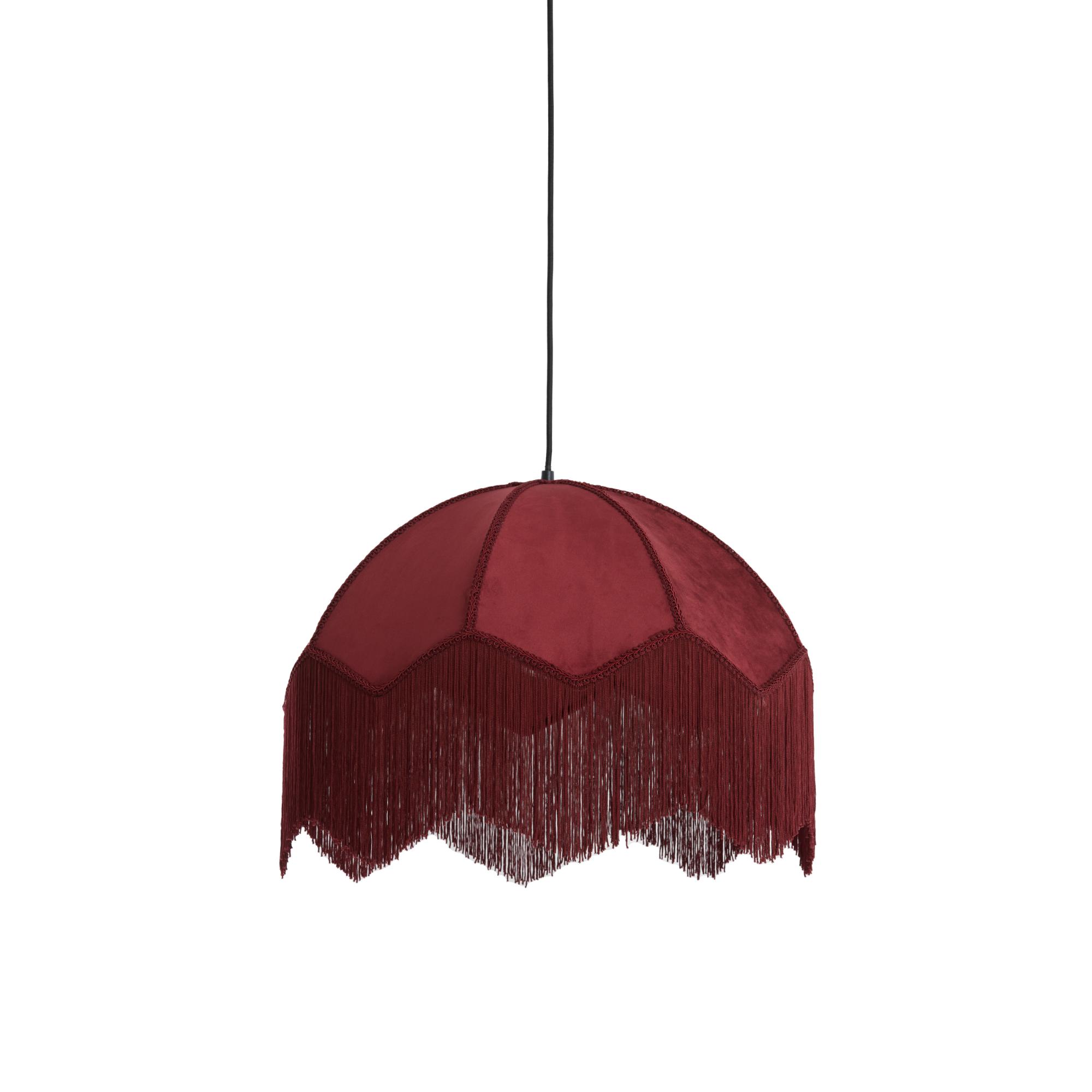 Light & Living hanglamp Malacia - rood - Ø60cm