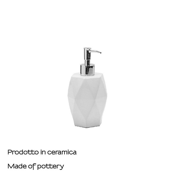 Distributeur De Savon En Céramique Blanche Hawthorn 360 Ml