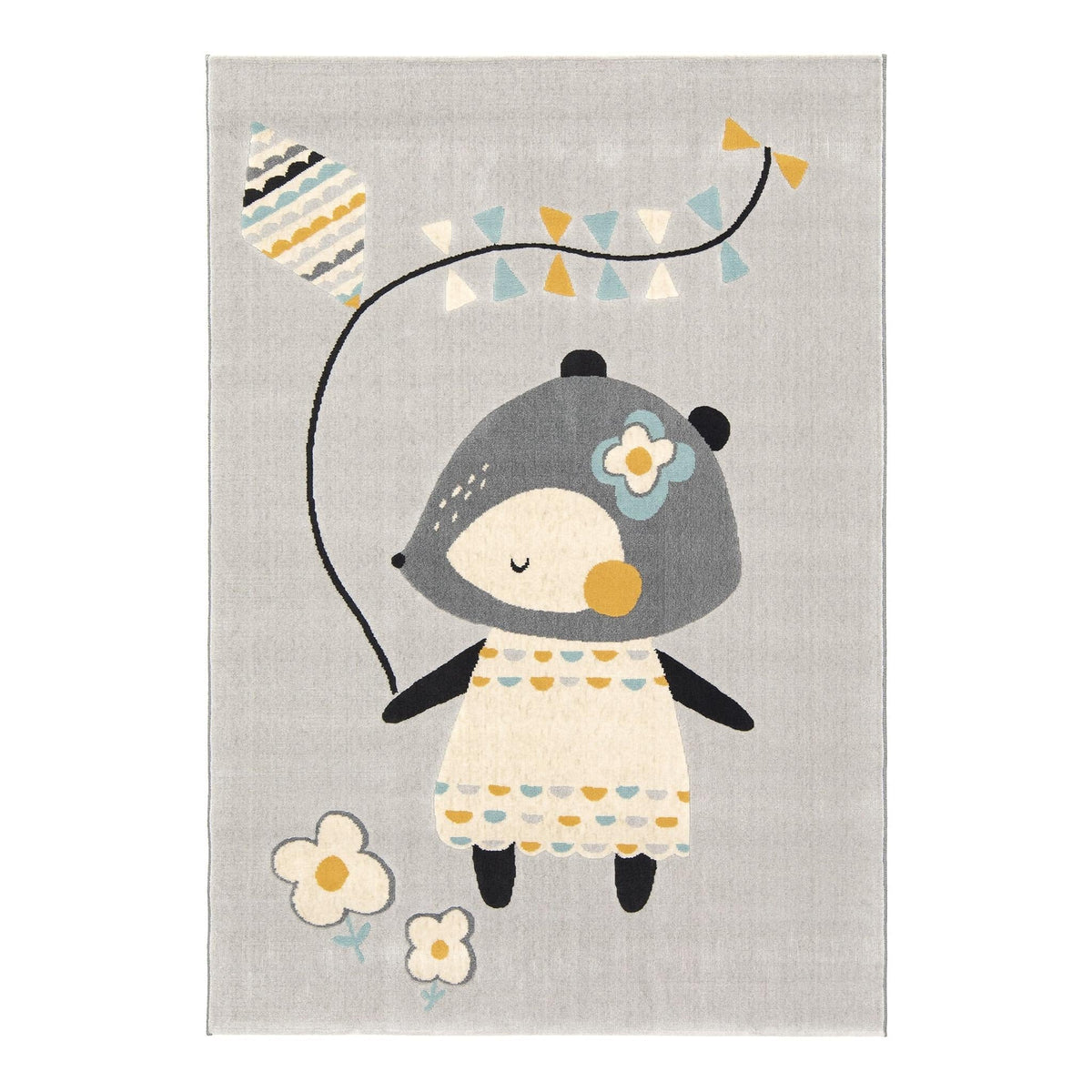 AFK Living vloerkleed Jolly - zeer zacht - grijs - 120 x 170 cm