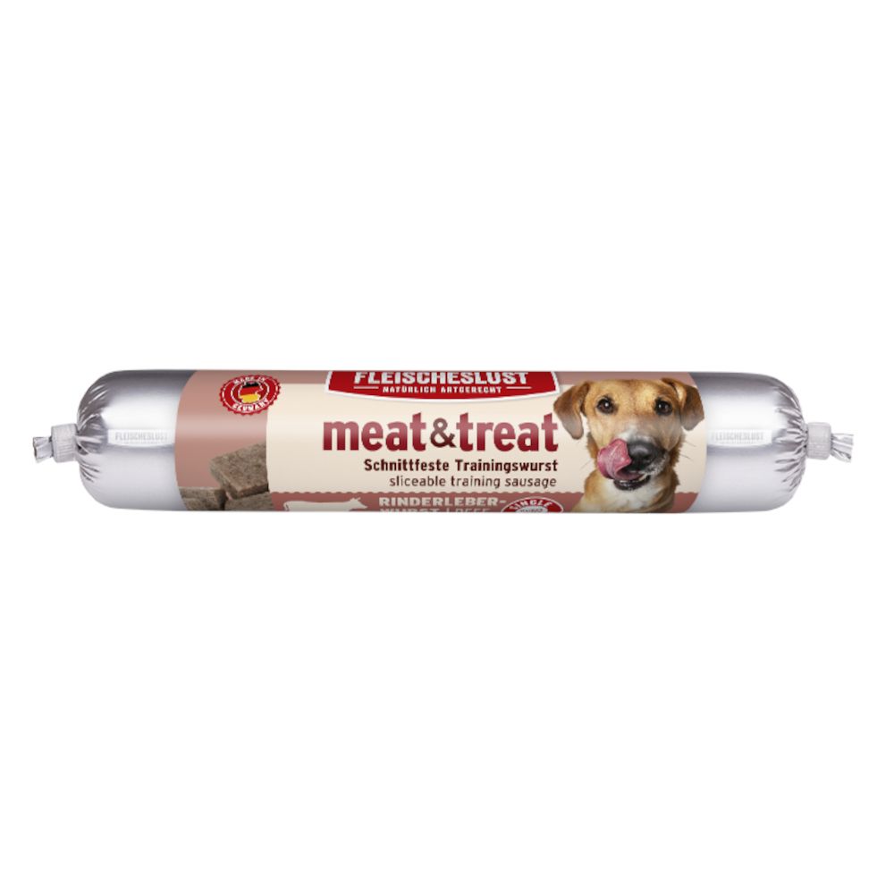 Fleischeslust Meat & Treat Sliceable Training Sausage