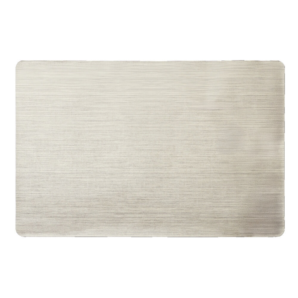 Set de table rectangulaire en plastique brillant 28,5x43,5cm (2 modèles)