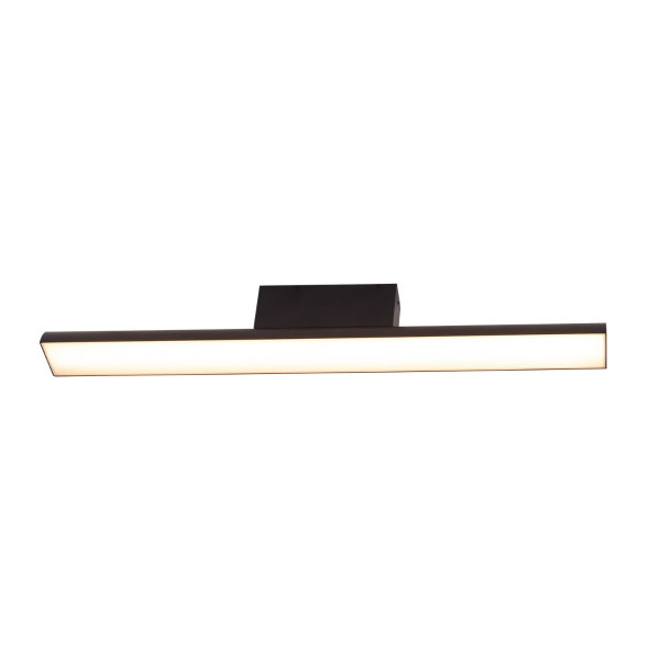 Kinkiet TAMPAczarny LED 1x6W 1020lm wym:8,3x60x6cm IP44 Maxlight