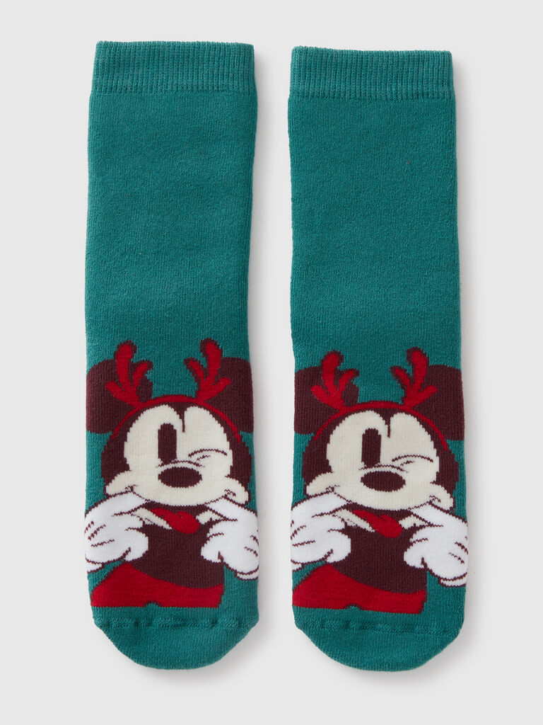 Green Mickey Mouse &copy;Disney socks