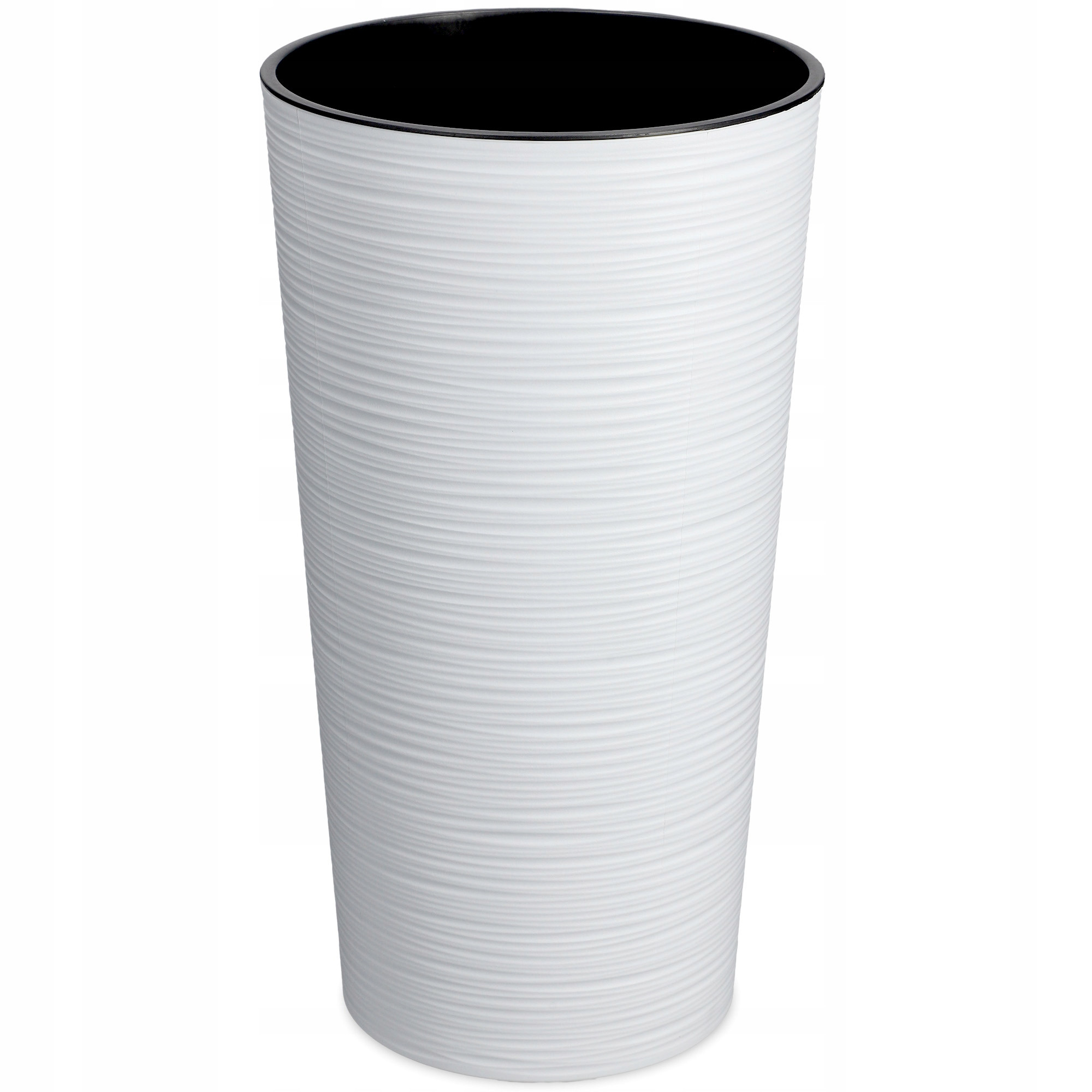 Kadax Doniczka Donica   Wkład Osłonka Biała 19cm