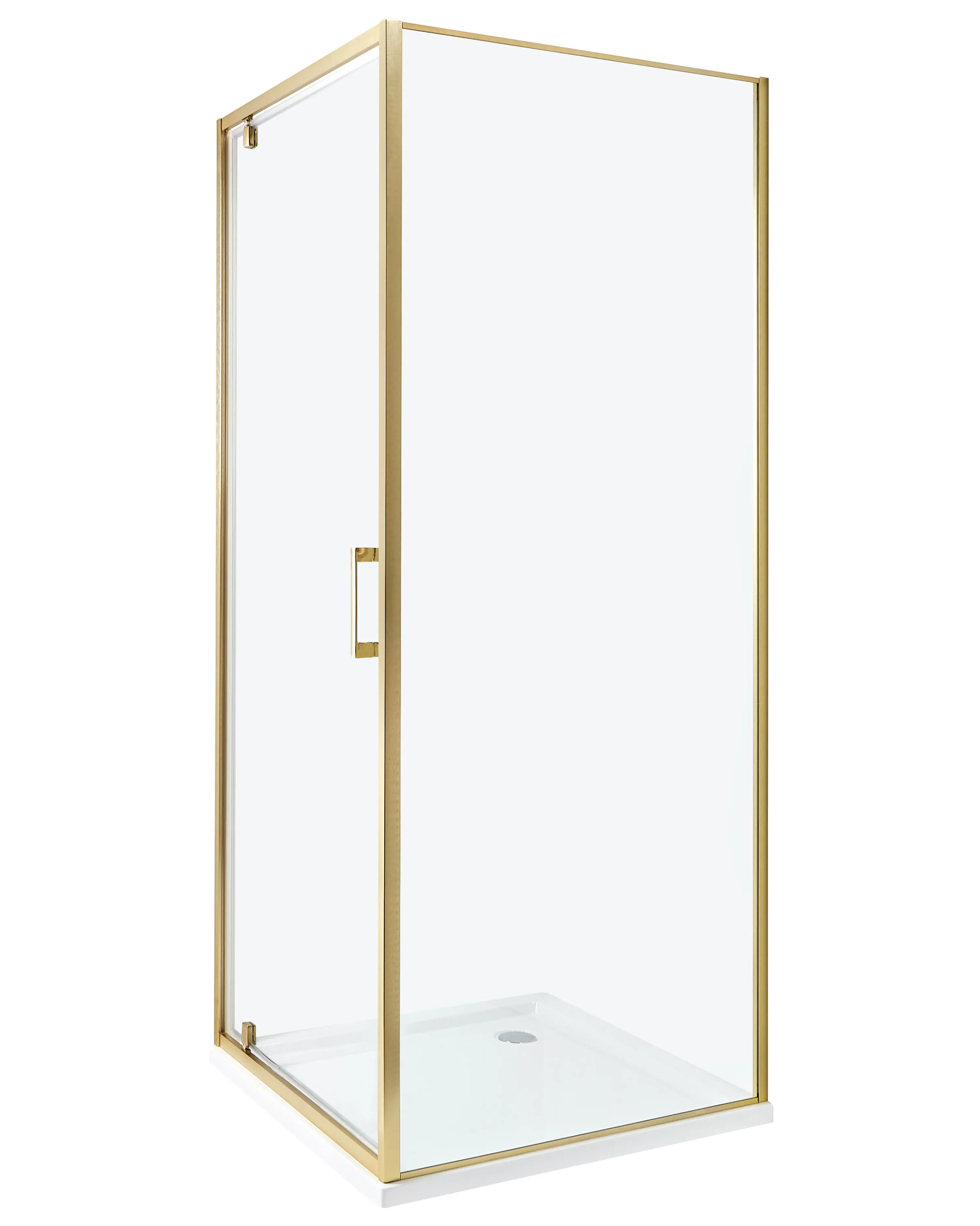 Shower Enclosure DARLI 700 x 700 x 1850 mm Gold