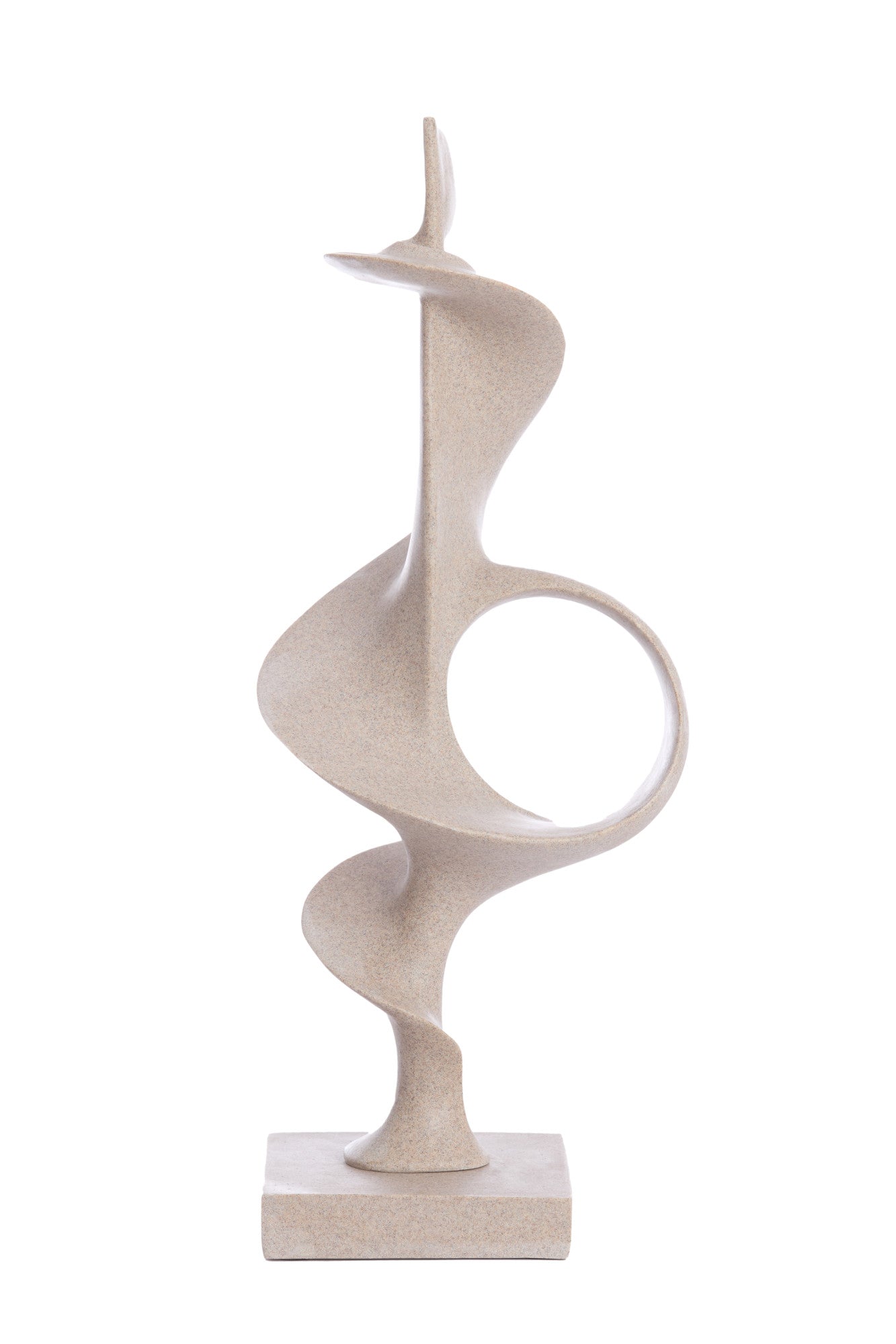Light & Living ornament LOVINAC van kunststof taupe – 19x16x47 cm