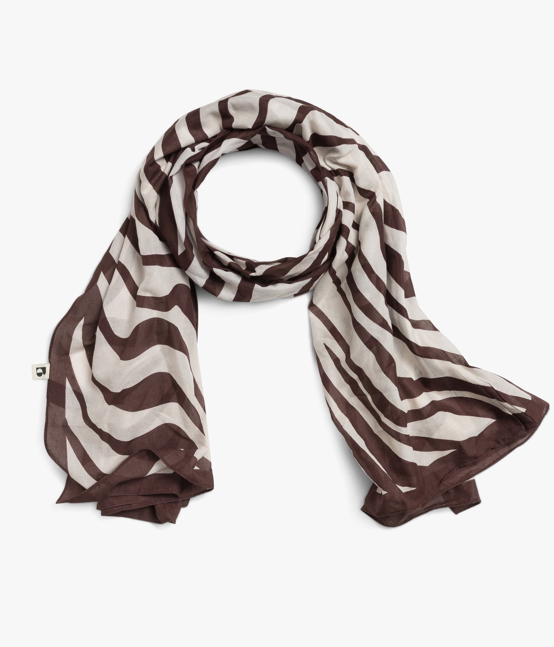 Foulard Indira chocolat