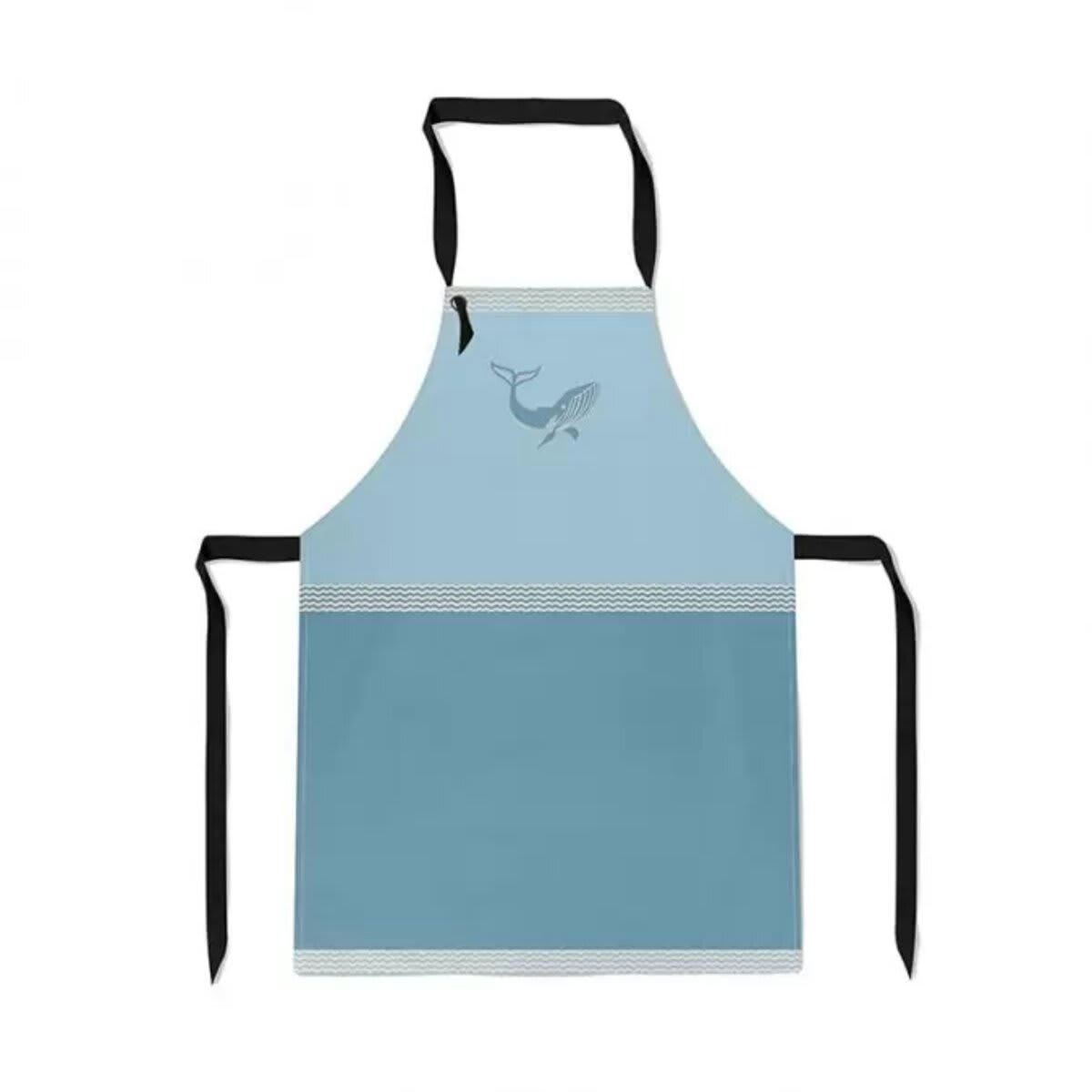 KONTATU - Tablier conton Kontatu Panorama Balea bleu 70x90 cm