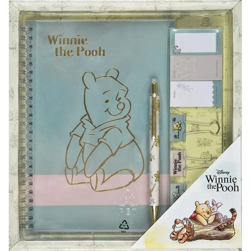 Notizbuch Set bestehend aus verschiedenen Artikeln Winnie the Pooh