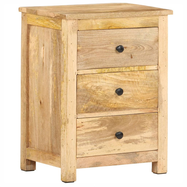 Szafka Nocna Drewniana Komoda Stolik Nocny Do Sypialni 45x35x60 cm