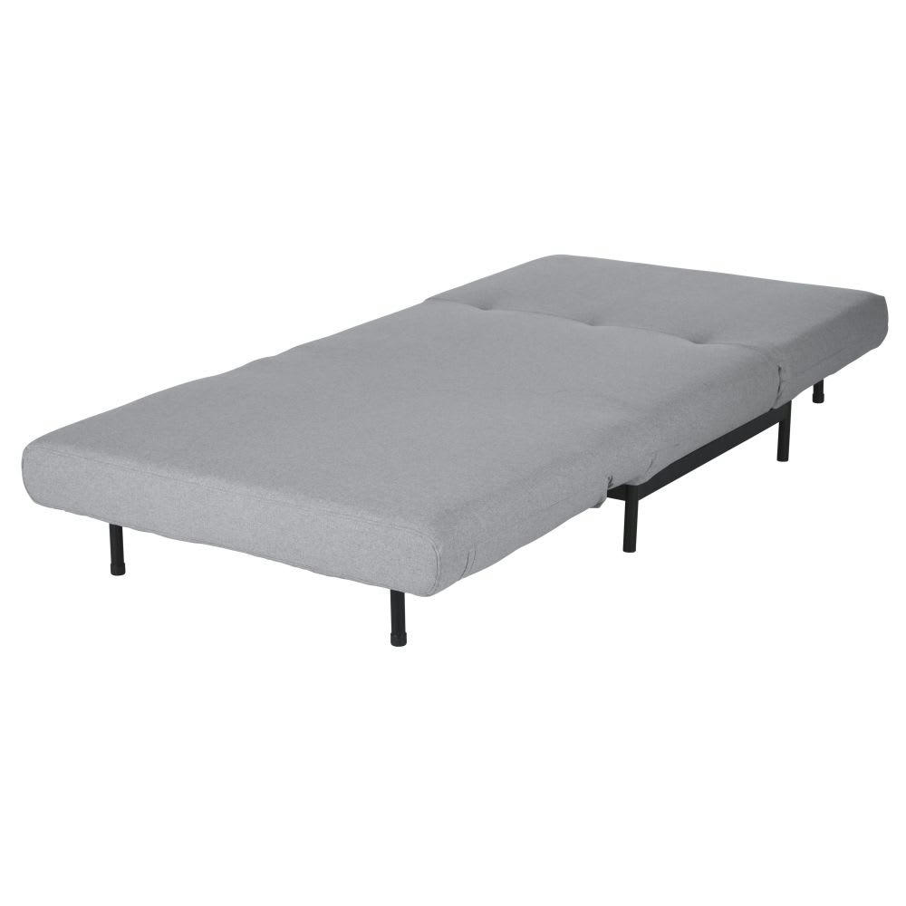 Naya Business - Canapé-lit professionnel 1 place gris