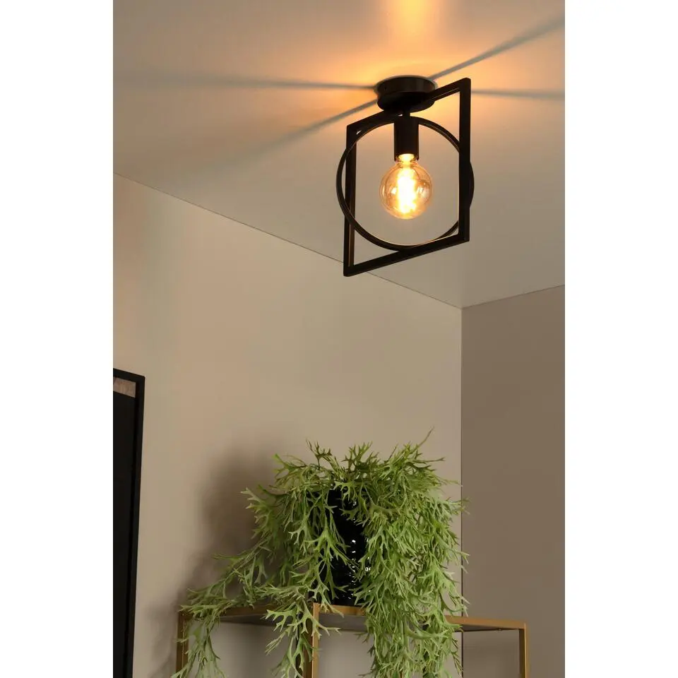 Lucide SUUS Plafonni&egrave;re - Zwart