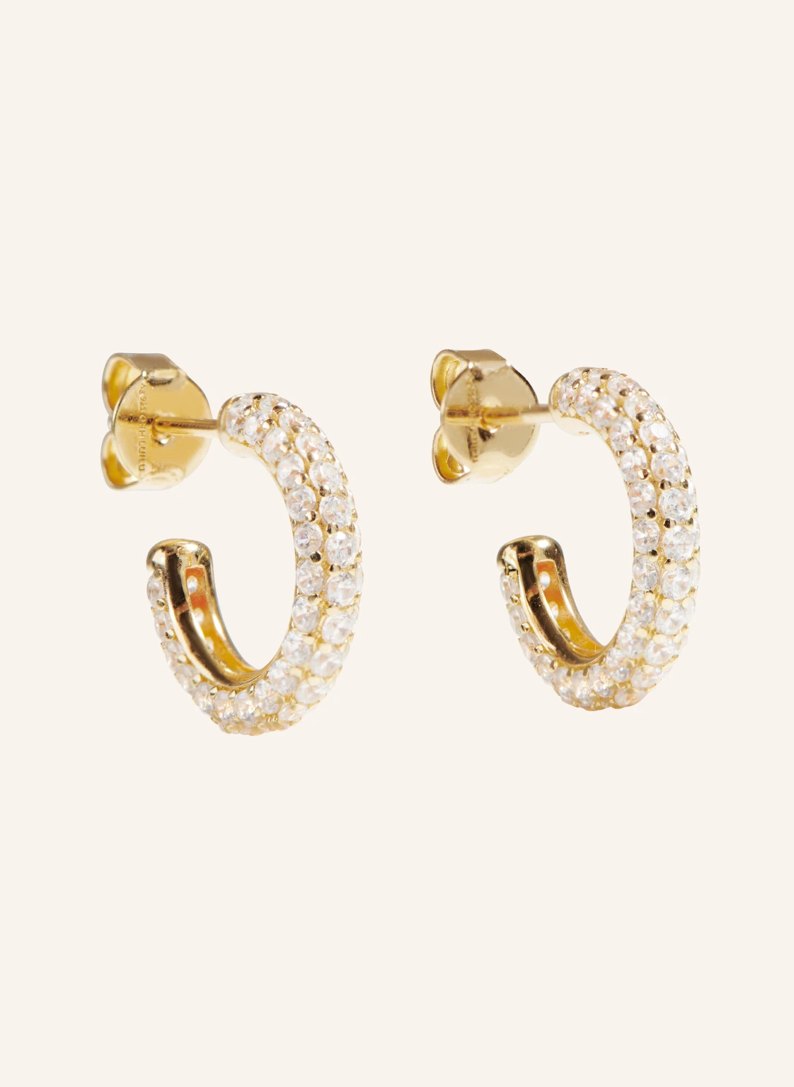 OHH LUILU Creolen DISCO HOOPS MEDI by GLAMBOU