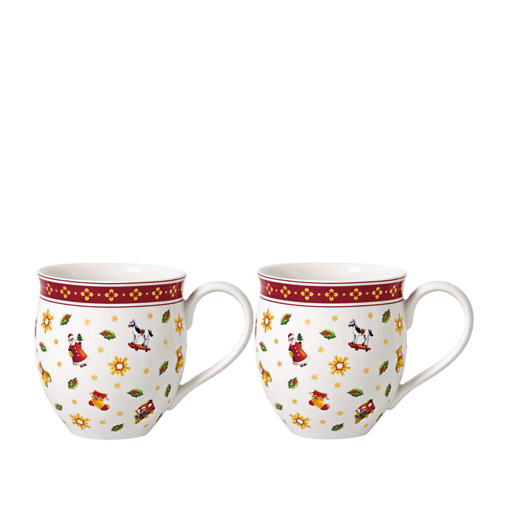 Toy's Delight Mug - Red, 13.2 oz, Premium Porcelain