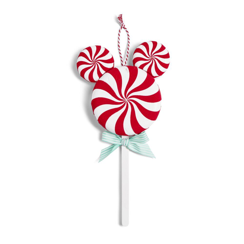 Sucette déco No&euml;l Disney Mickey H36cm