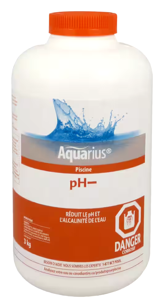 Aquarius pH - Pool pH Reducer, 3-kg
