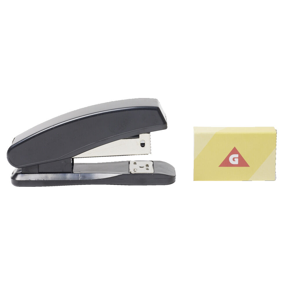 Agrafeuse grise en fer et plastique 11x3xH5cm