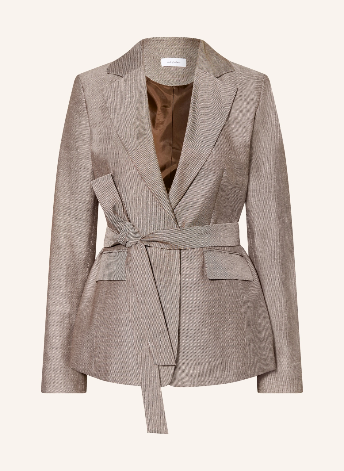 darling harbour Blazer mit Leinen