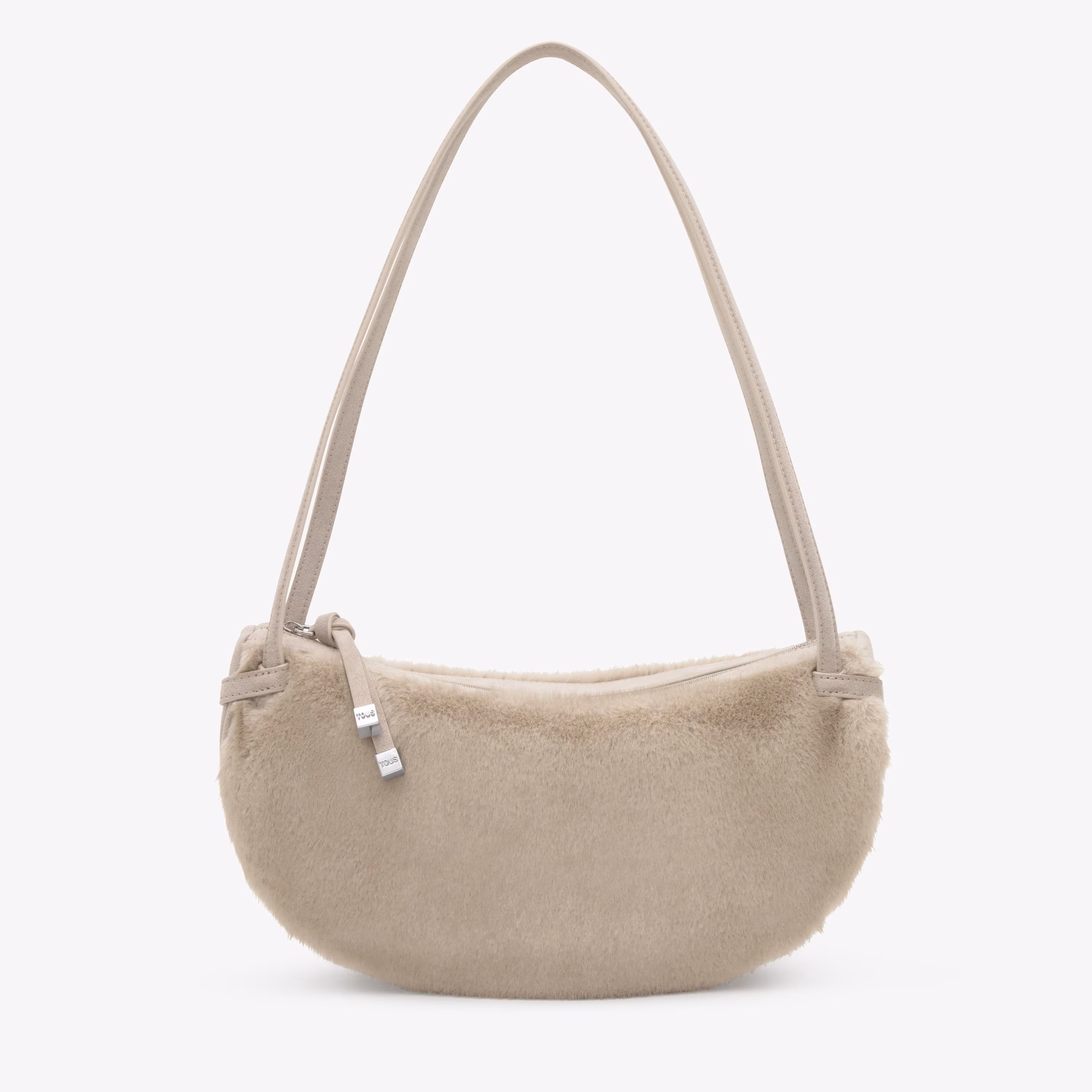 Bolso de hombro topo TOUS Halfmoon