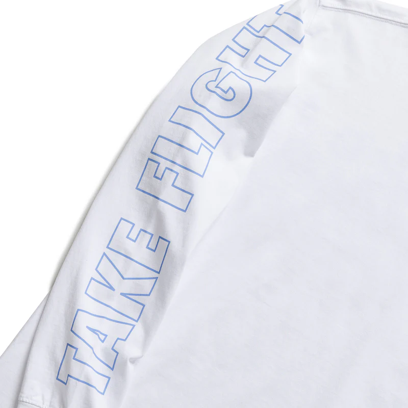 Eastside Golf Flight Club L/S Tee - Bright White