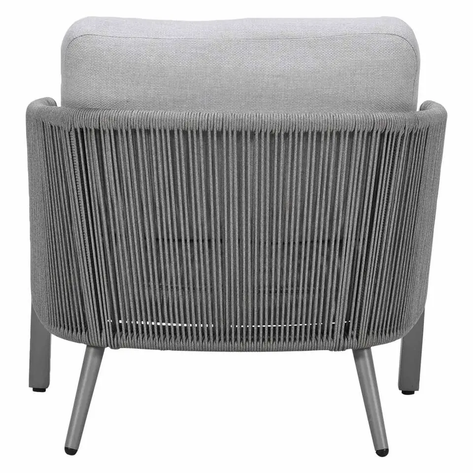 Garden Impressions Durango rope lounge tuinstoel - taupe