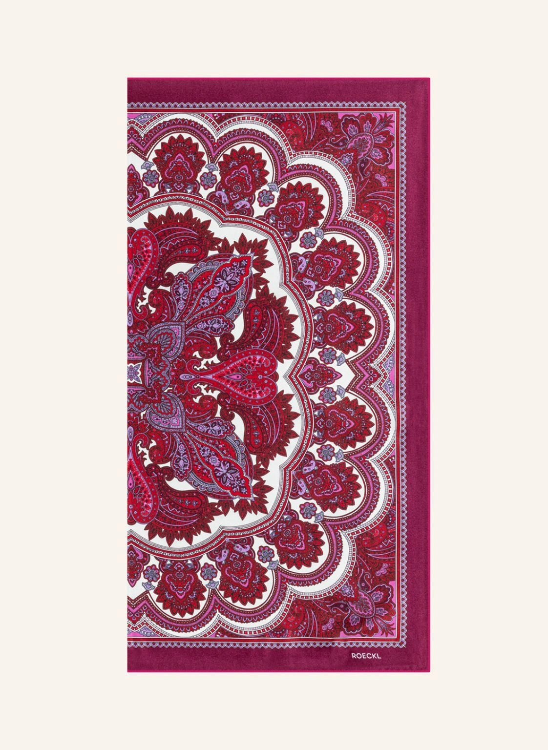 ROECKL Seidentuch FINE PAISLEY