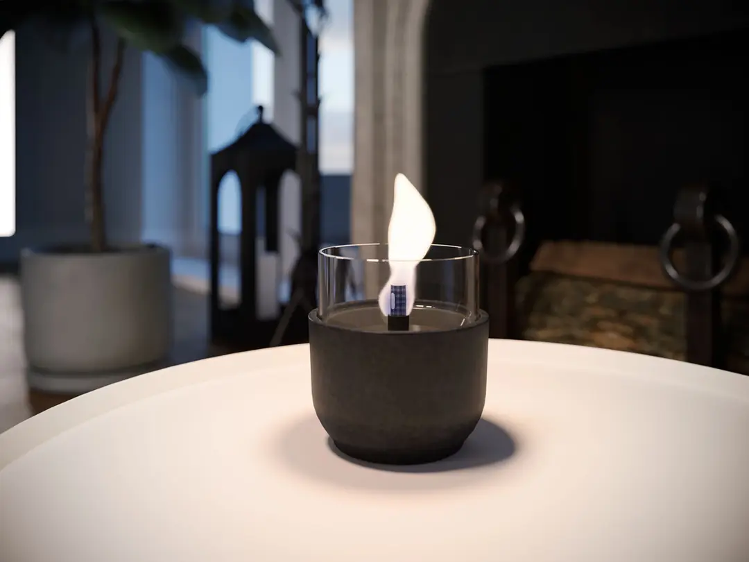 Tischfeuer VIOLET