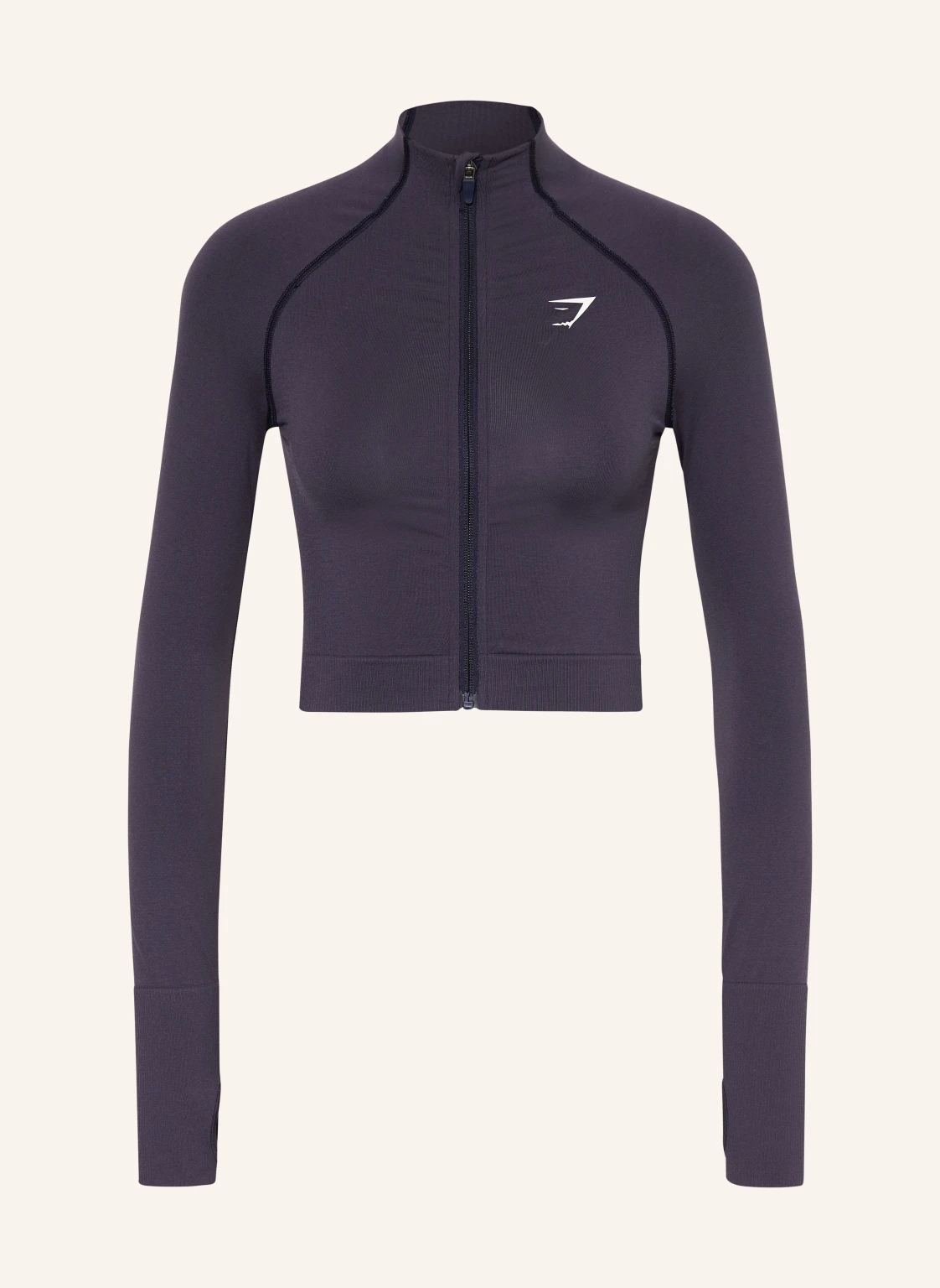 GYMSHARK Cropped-Trainingsjacke VITAL SEAMLESS 2.0