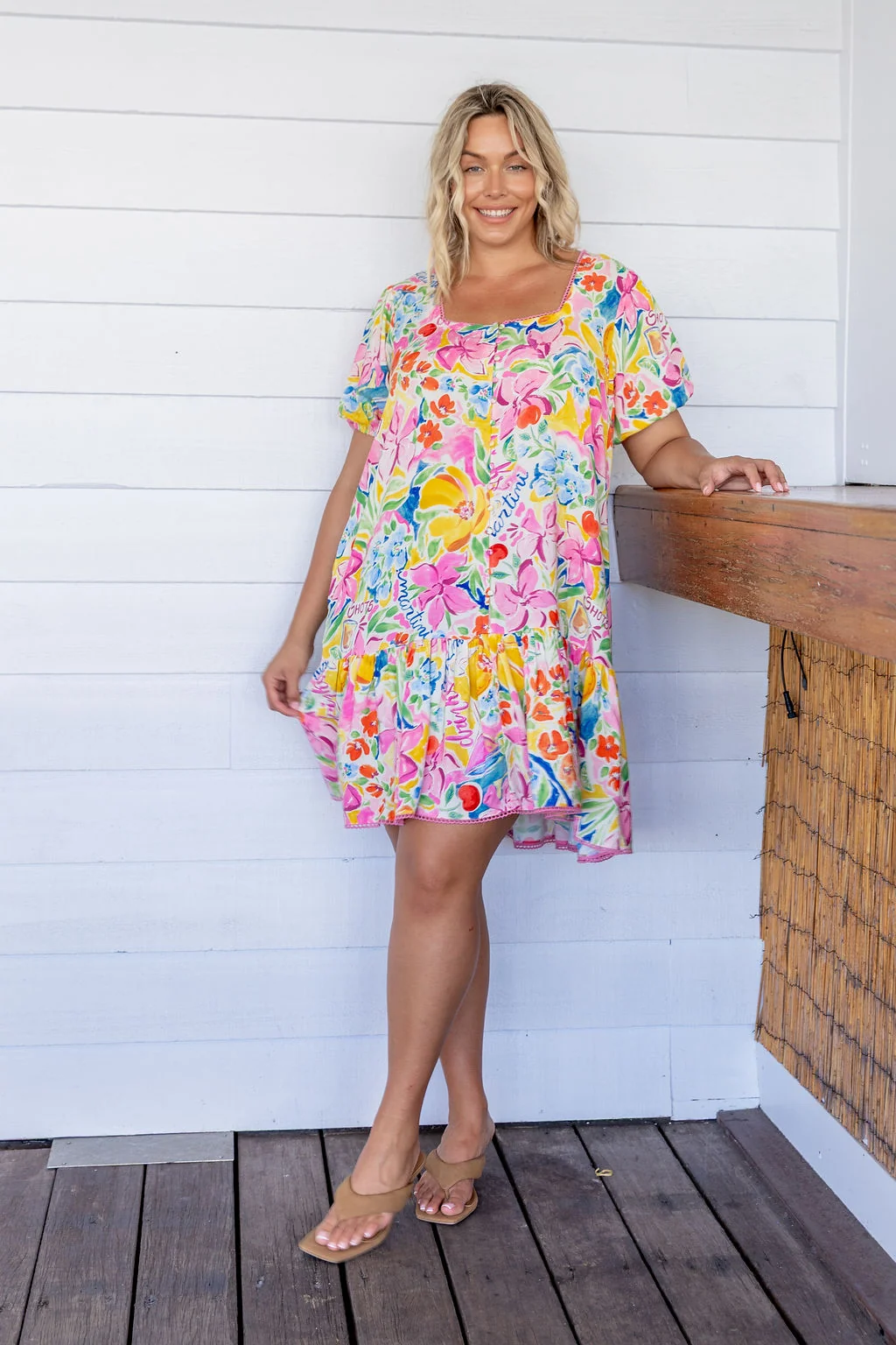 Gia Dress in Vaycay Vibes