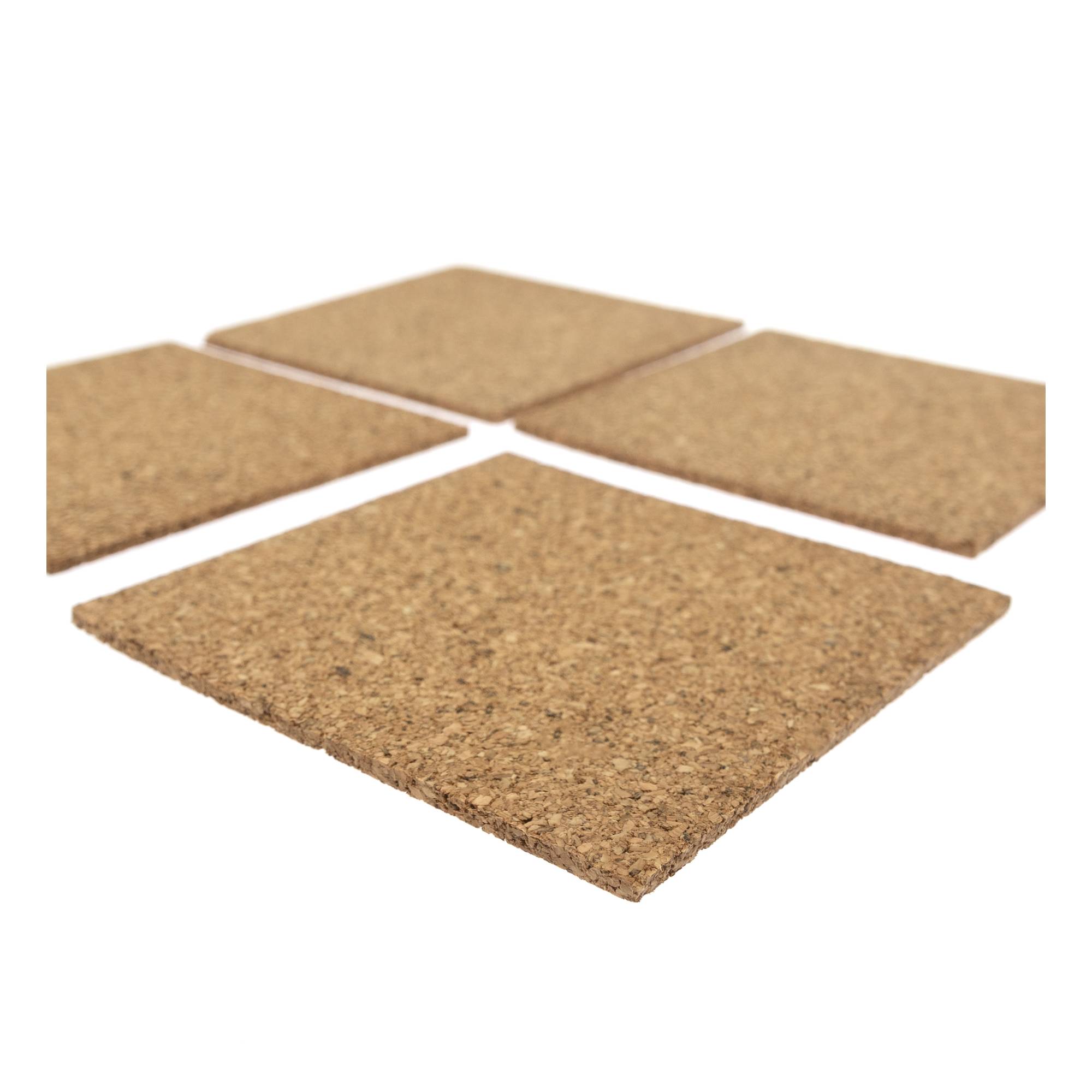Square Cork Coasters 4 Pack