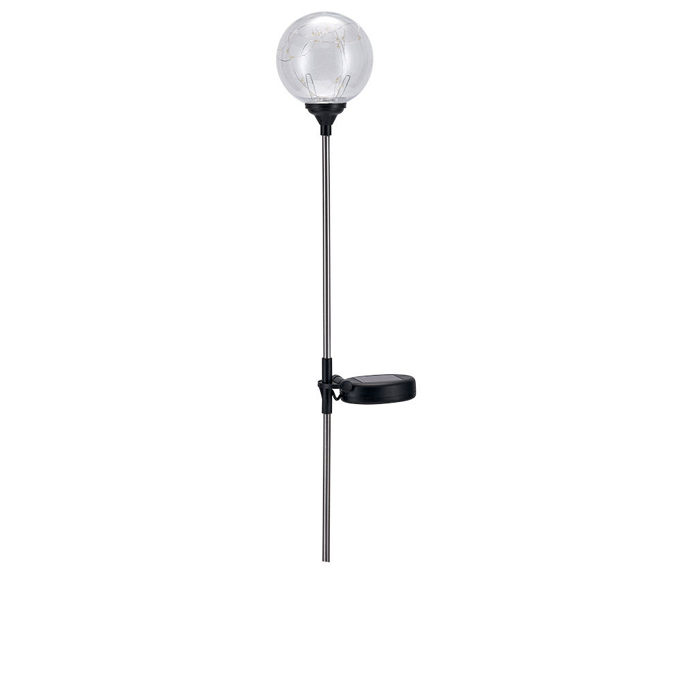 Borne solaire boule 20 microled blanc froid
