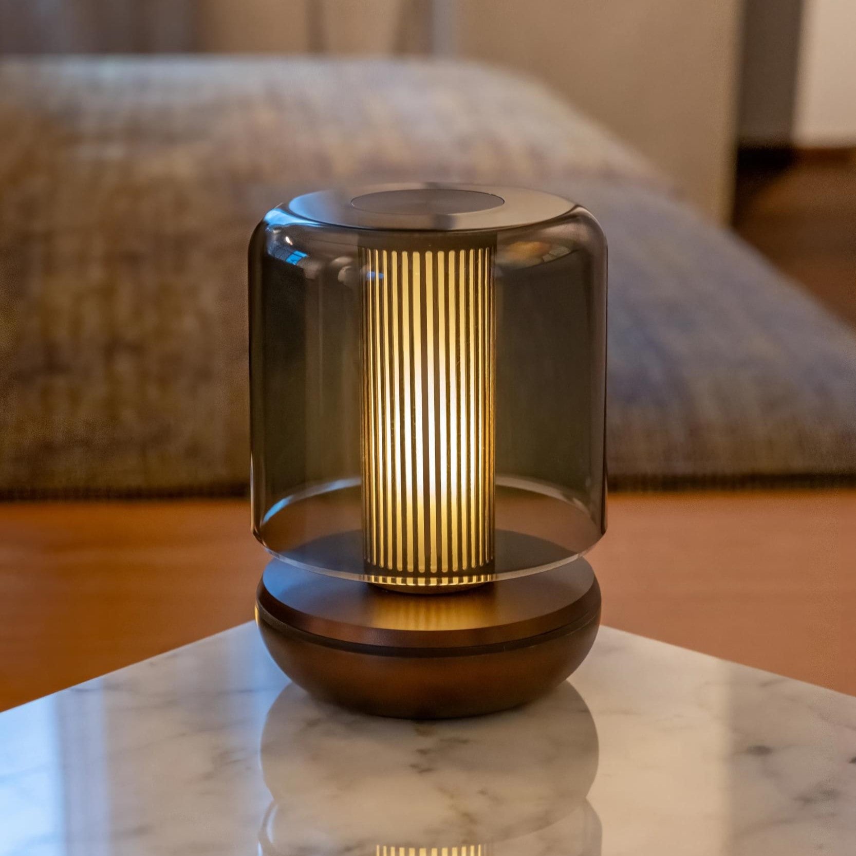 Humble Firefly Oplaadbare Tafellamp - Bronze Smoked