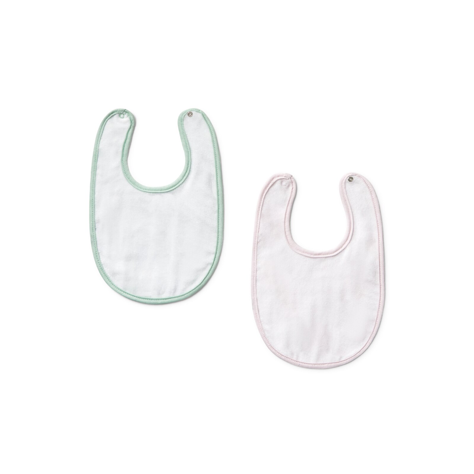 Set de baberos de bebé HFluffy rosa