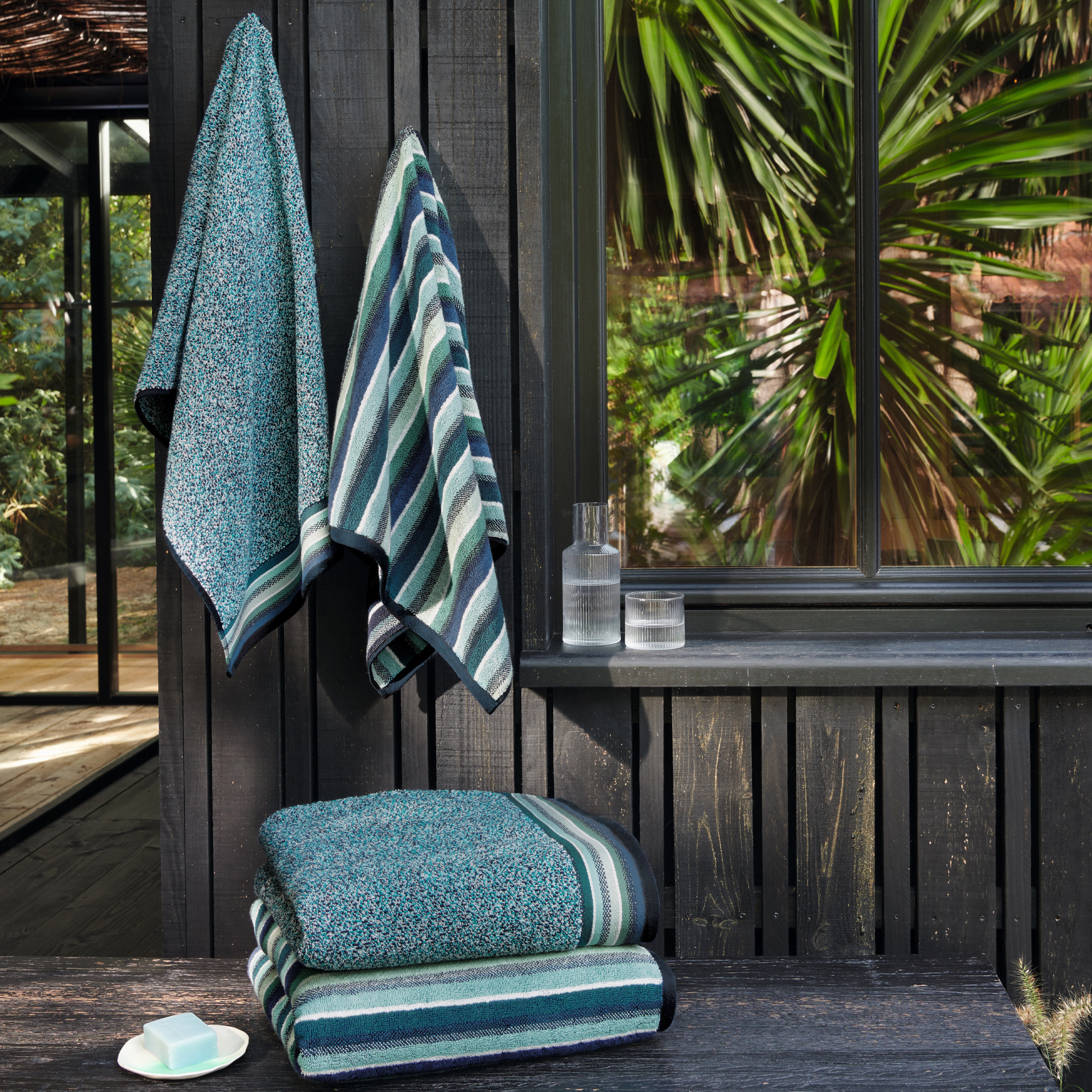 Lot de 2 gants jacquardLignes d'Azur