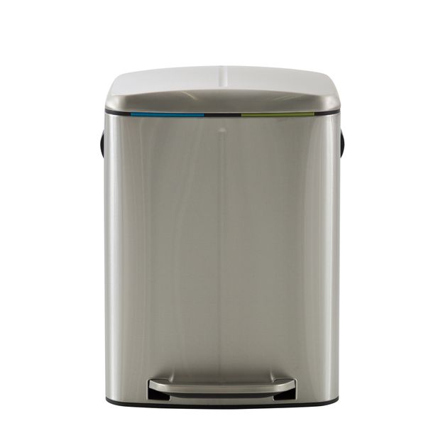 LIXEIRA DUPLA COM PEDAL 40 L BORÁS