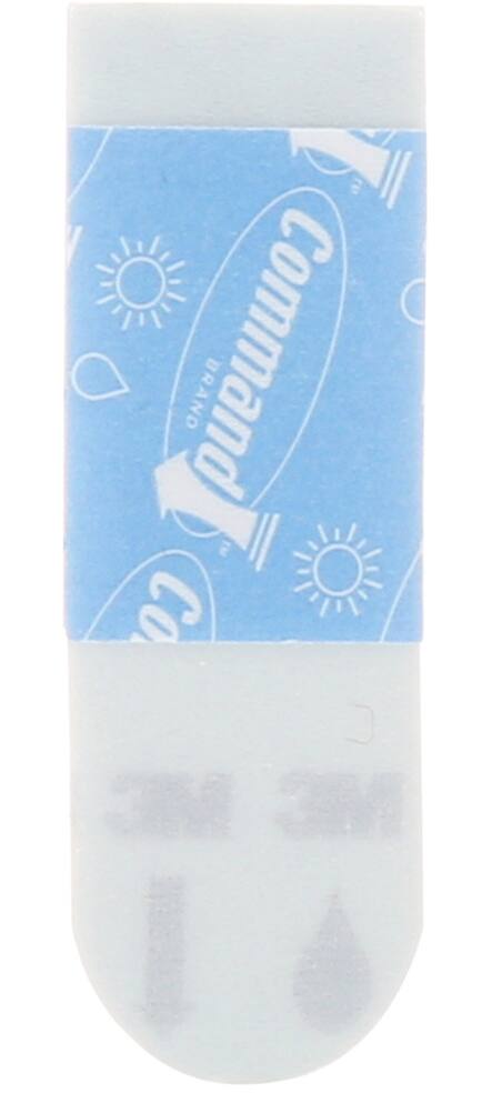 Command Outdoor Small Foam Adhesive Strip Refills, 16 Strips per Pack