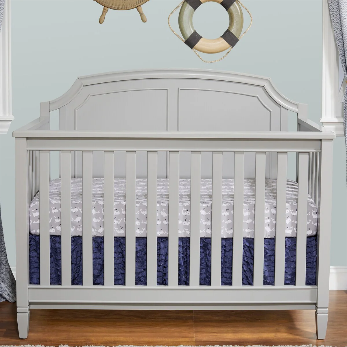 Convertible Crib Gray